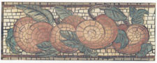 Mosaic Tile Design - Peach