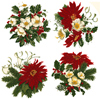 Christmas Floral, Poinsettas