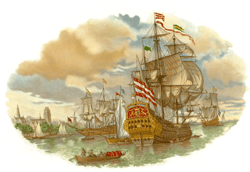 Ships - Spanish Galleon Mural