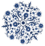 Blue Floral Design