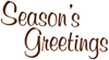 Season's Greetings - Brown