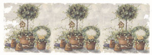 Topiary with Birdhouse and Ivy Mug Wrap
