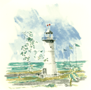 Lighthouse Scene