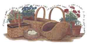 A Tisket A Tasket Basket, Flowers