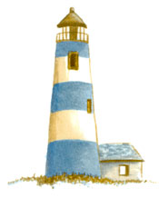 Water's Edge-Lighthouses